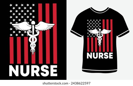 Nurse - Nurse t shirt design - Nurse vector art - Print