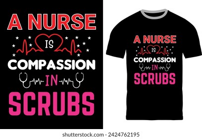Nurse T shirt Design for women