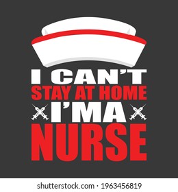 nurse t shirt template design