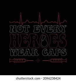 Nurse T-Shirts Design, Vektorgrafik, typografisches Poster oder T-Shirt.