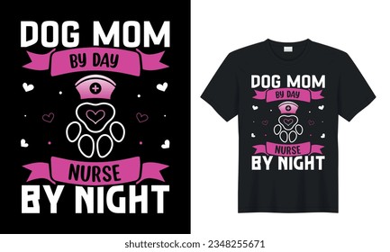 nurse t-shirt design. awesome medical graphic t shirt. calligraphy, trendy nurse, doctor, typographic, textile, svg.  Perfect for print items and bags, sticker, mug, template, banner.