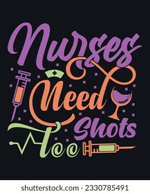 Nurse T-shirt design and craft files,Digital download.most treandy Nurse t-shirt design