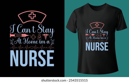 Nurse T-shirt Design, custom T-shirt Design.