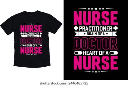 “Unique Nurse T-Shirt Design for Medical Professionals Nurses day typographic quotes design bundle