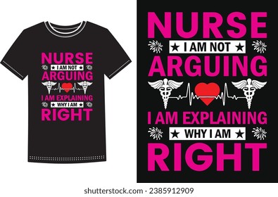 Nurse t-shirt design, nursing t-shirt design ideas, vintage, label, badge, typographic poster, tshirt