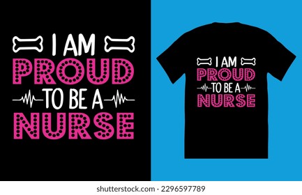 Nurse t-shirt design, nurse practitioner t shirt design template, Vector graphic, Medical element with syringe vector.
