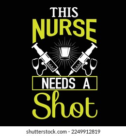 Nurse t-shirt design nurse svg design nurse typography eps file