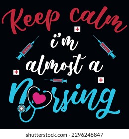 Nurse tshirt design vector design 