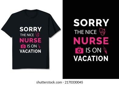 Nurse T-shirt Design Vector, Custom Nurse T-shirt Design 11
