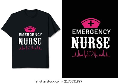 Nurse T-shirt Design Vector, Custom Nurse T-shirt Design 13