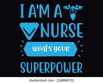 Nurse  t-shirt design vector file