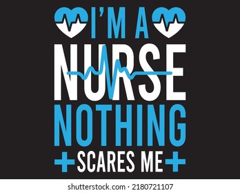 Nurse t-shirt design vector file