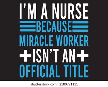 Nurse t-shirt design vector file