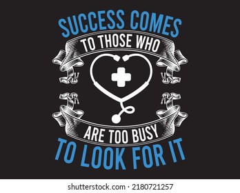 Nurse t-shirt design vector file