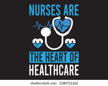 Nurse t-shirt design vector file