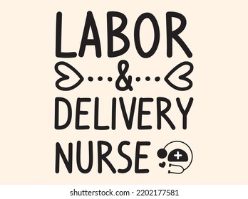 Nurse  t-shirt design vector file
