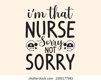 Nurse  t-shirt design vector file