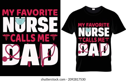 Nurse T-Shirt Design Vector Files