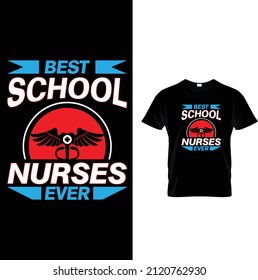 Nurse t-shirt design - Vector graphic, typographic poster, vintage, label, badge, icon or t-shirt, Nurse t-shirt, nursing, correctional nurse, T shirt vector, Heart of a Nurse vector