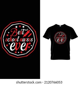 Nurse t-shirt design - Vector graphic, typographic poster, vintage, label, badge, icon or t-shirt, Nurse t-shirt, nursing, correctional nurse, T shirt vector, Heart of a Nurse vector