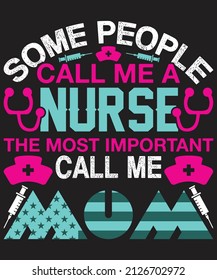 Nurse T-shirt Design Vector For Graphic