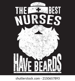 Nurse T-shirt Designs with custom vector.