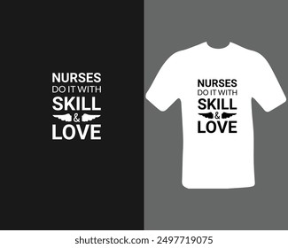 Nurse t-shirt for my new work.