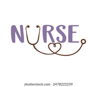 Nurse, Nurse t-shirt, Nursing, Vector, nurse practitioner t shirt design template