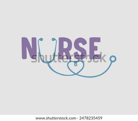 Nurse, Nurse t-shirt, Nursing, Vector, nurse practitioner t shirt design template
