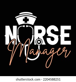 Nurse typography and t shirt and SVG design