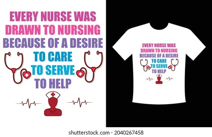 nurse typography t shirts design-Nurse t-shirt design-T-shirt design.