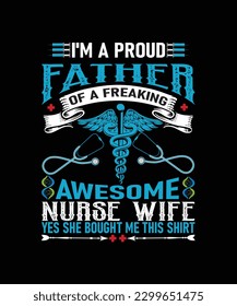 Nurse typography t-shirt design, and graphics vector, retro typography ,vintage t-shirt , t-shirt, t-shirt design,
