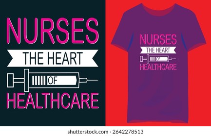 Nurse Typography T-shirt Design, Sister Typography Tshirt Design, Nursing Life Typography TShirt Design.