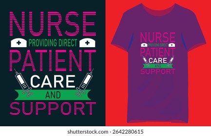 Nurse Typography T-shirt Design, Sister Typography Tshirt Design, Nursing Life Typography TShirt Design.
