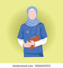 nurse vector art Design ilustration