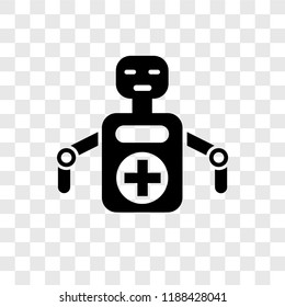 Nurse vector icon isolated on transparent background, Nurse transparency logo concept