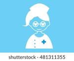 Nurse , vector illustration