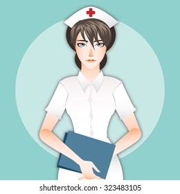 Nurse vector illustration