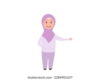 nurse vector illustration flat design