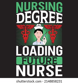 nurse vector t shirt design