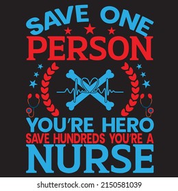 nurse vector t shirt design