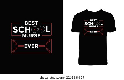 
Nurse Vector T Shirt Design. 
