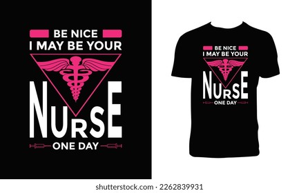 
Nurse Vector T Shirt Design. 
