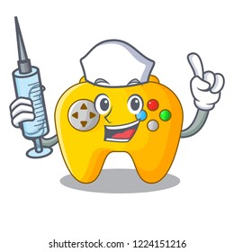 Nurse Video game controller shaped on charcter