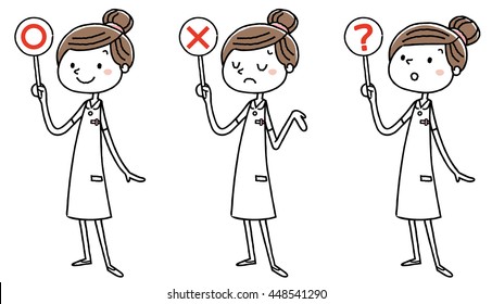 Nurse Women: answer correct answer wrong answers