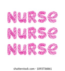 nurse word cloud