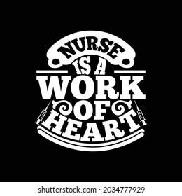 Nurse Is A Work Of Heart, I Am A Nurse, Is The Work Of Heart, Nurse And Doctor, Superpower Nursing Design Illustration Art