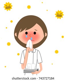 Nurse,Hay fever