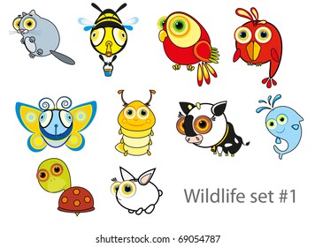 nursery illustration - fun rabbit