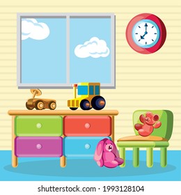 nursery interior toys for childrens